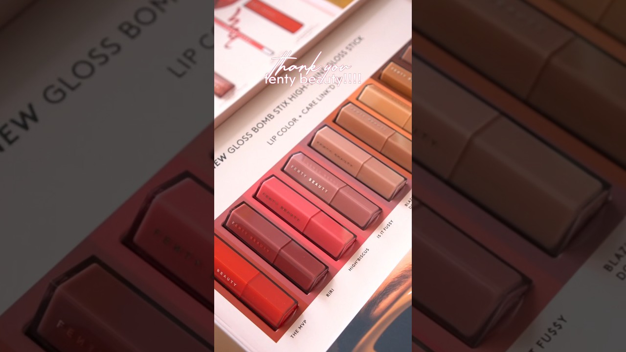 unboxing @fentybeauty PR with me ??✨ #fentybeauty #lipcombo #prunboxing