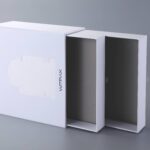 Double-drawer rigid boxes