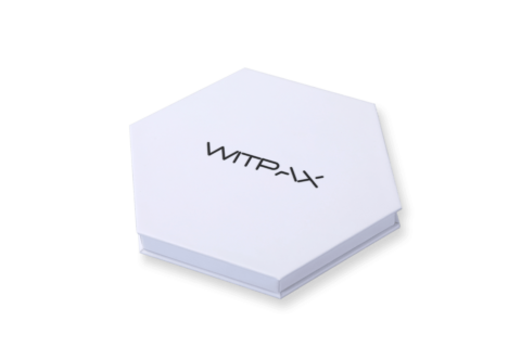 Hexagon book style rigid boxes