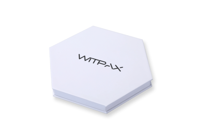 Hexagon book style rigid boxes