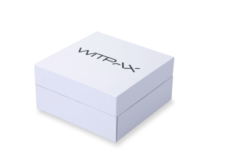 Two-tier hinged lid boxes