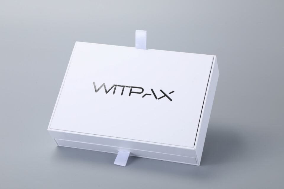 Flip-top box with drawer