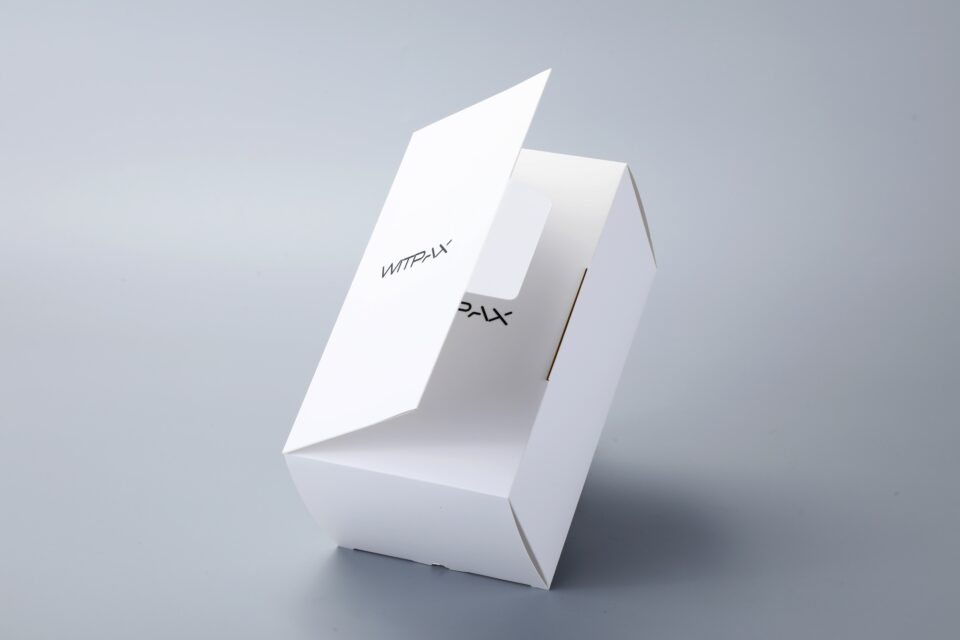 Foldable lift-off lid rigid boxes