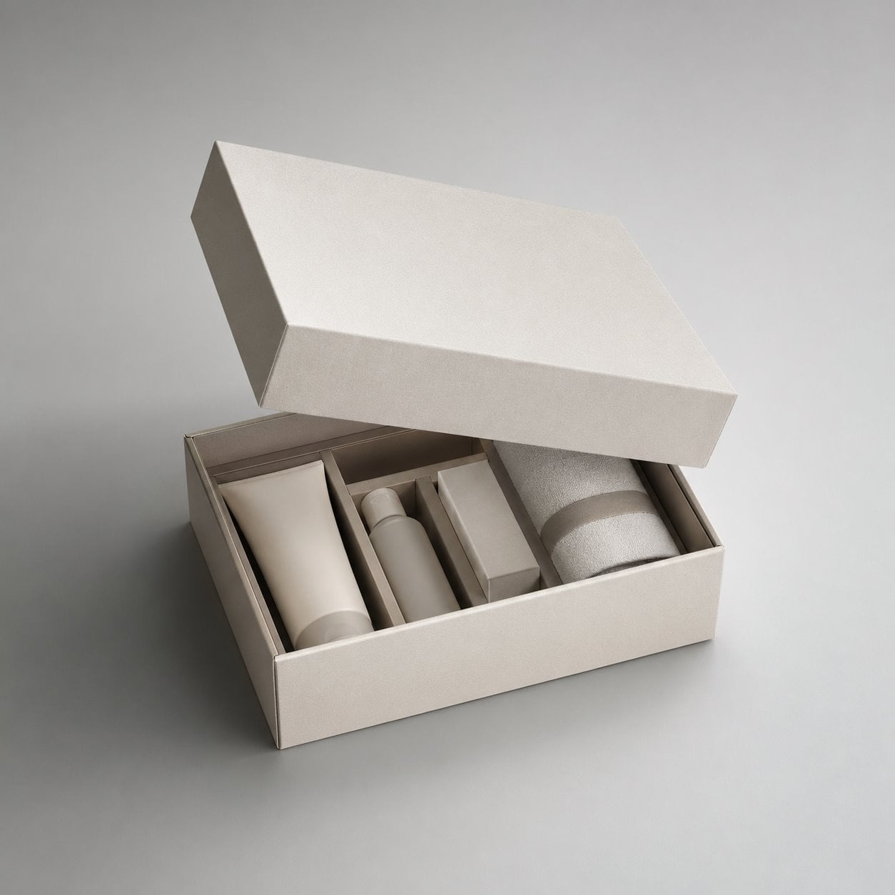 Custom lift-off lid toiletries box packaging feature image showing Pure Organization: A Sanctuary for Self-Care