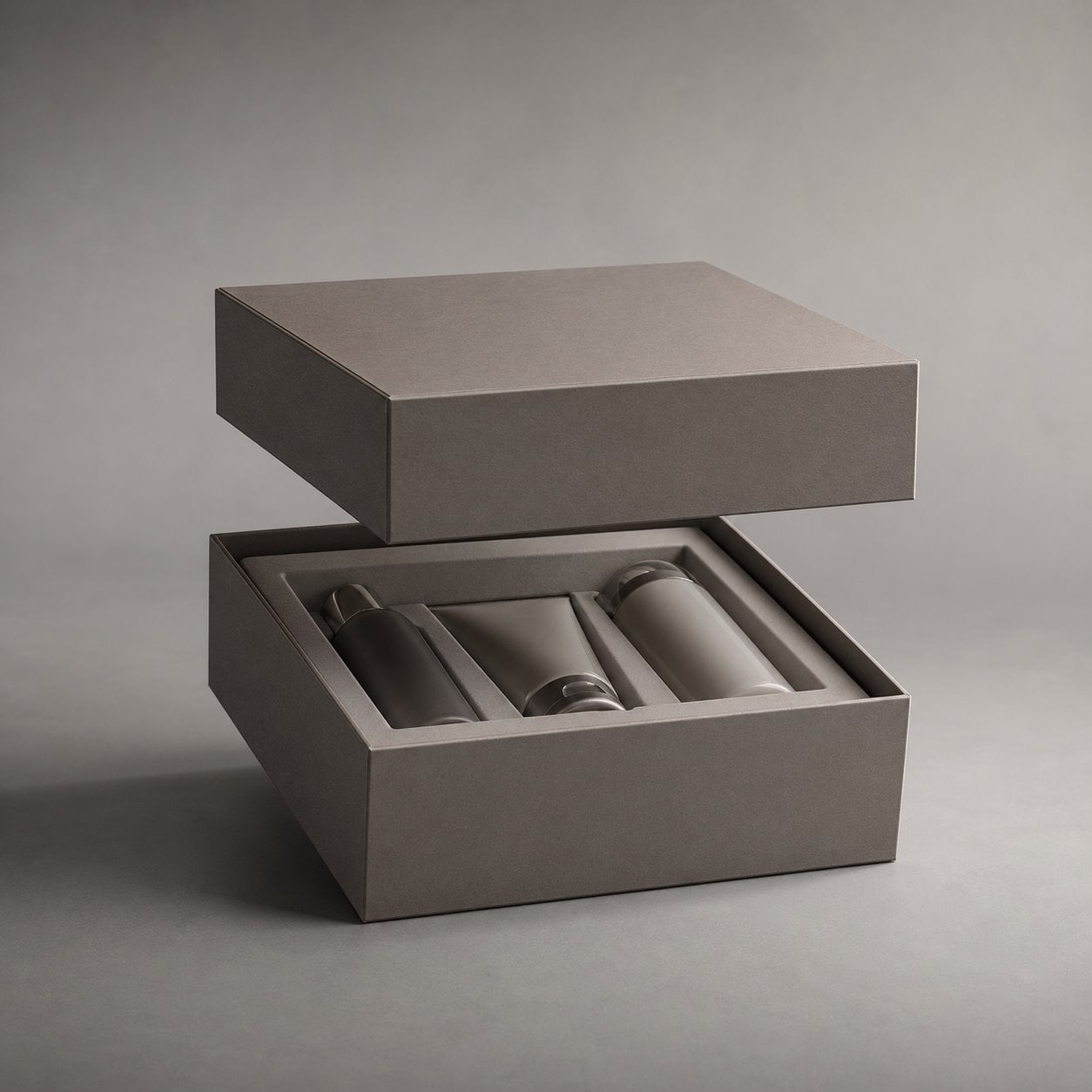 Custom lift-off lid toiletries box packaging feature image showing Moisture Defense: Durable & Protective Build