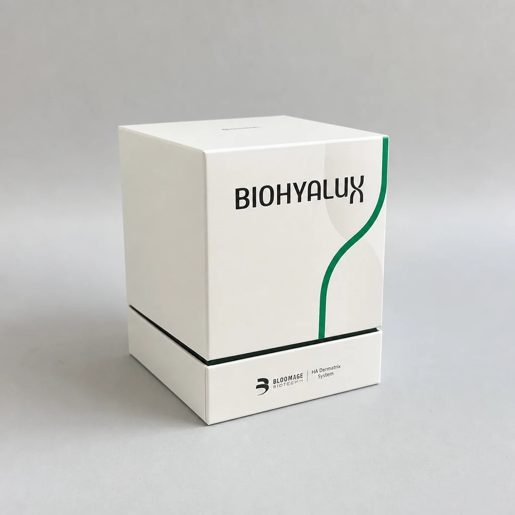 Custom lift-off lid cosmetic box packaging box front angle