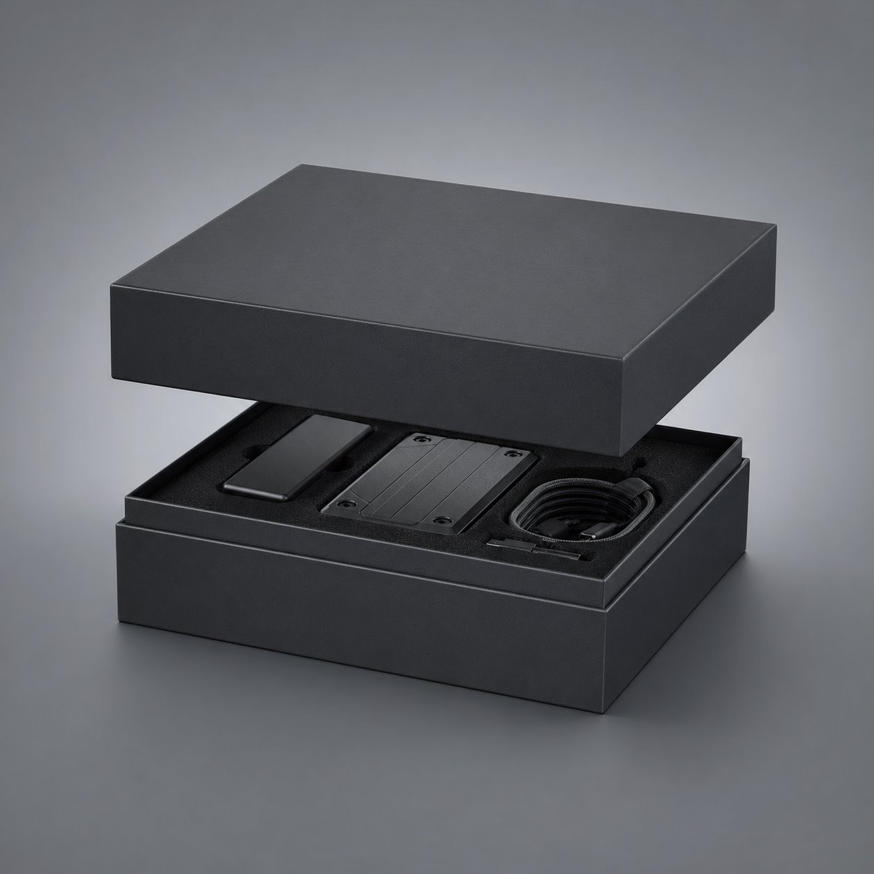 Custom lift-off lid box for electric products packaging feature image showing Tech-Ready Safety: Professional Gear Protection