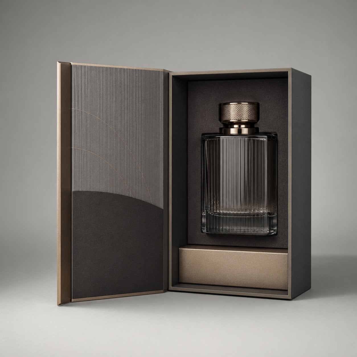 Handmade UV printing perfume box packaging feature image showing Bespoke Quality: Custom-Built Elegance