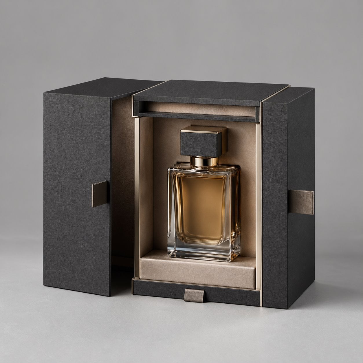 Exquisite handmade perfume box packaging feature image showing Unrivaled Luxury: Masterfully Crafted for You