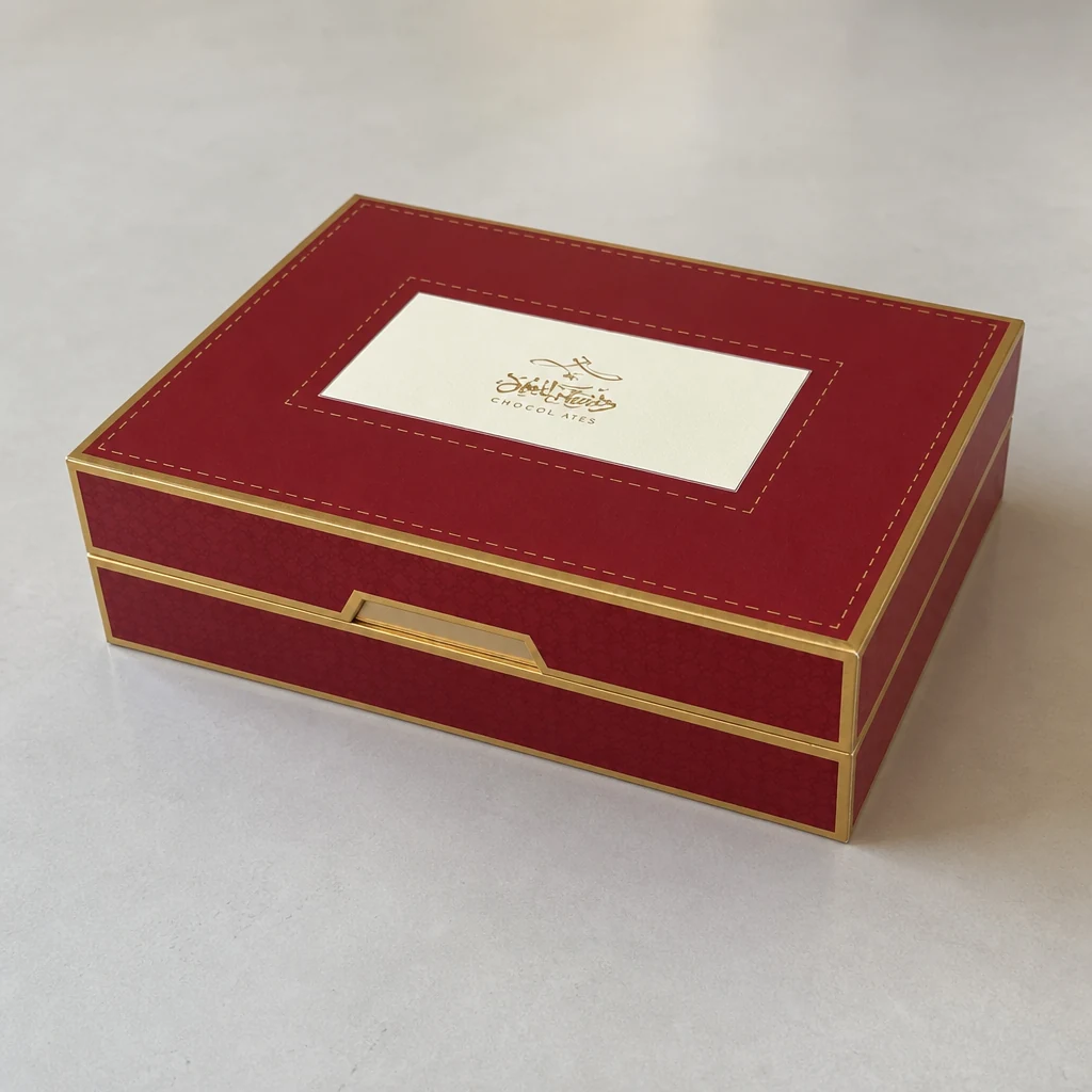 UV printing folding paper box packaging box top angle