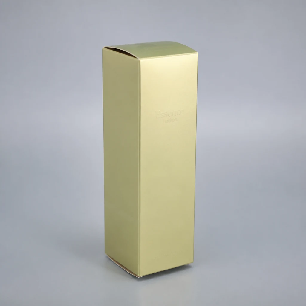 UV printing perfume box packaging box front angle