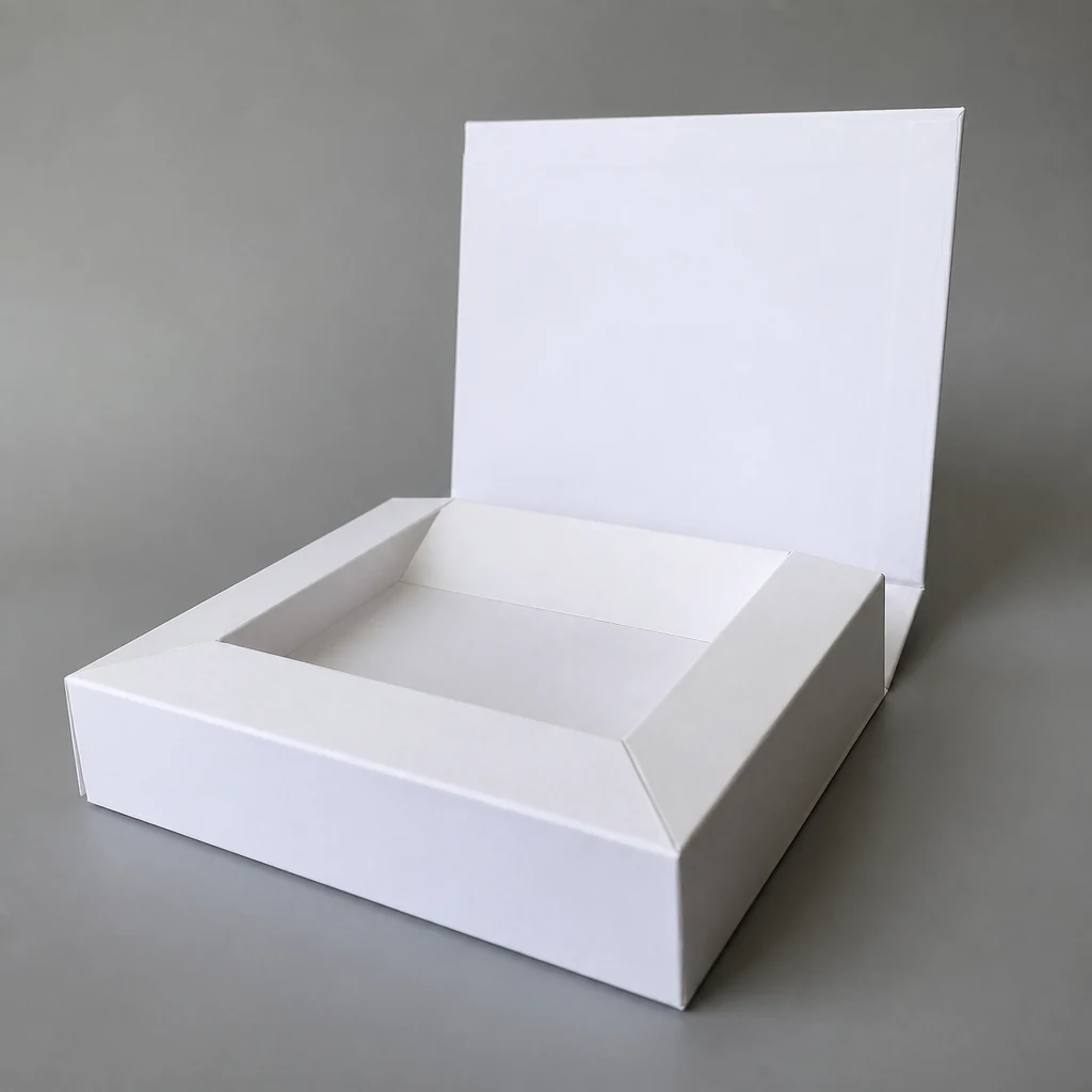Foldable Magnetic Box packaging box front angle