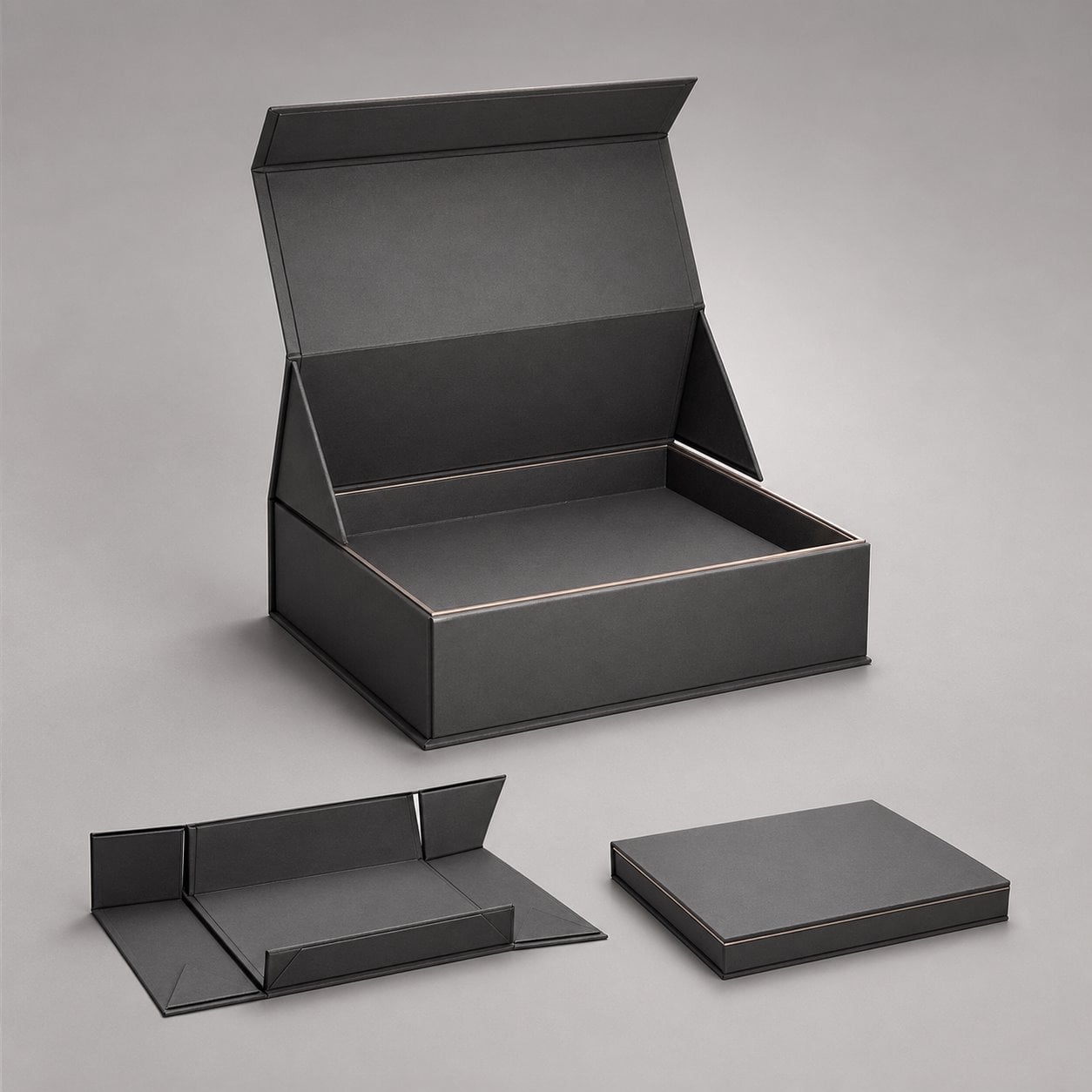 Foldable Magnetic Box packaging feature image showing Logistical Genius: High-Strength Hidden Magnets