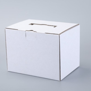 Foldable corrugated box