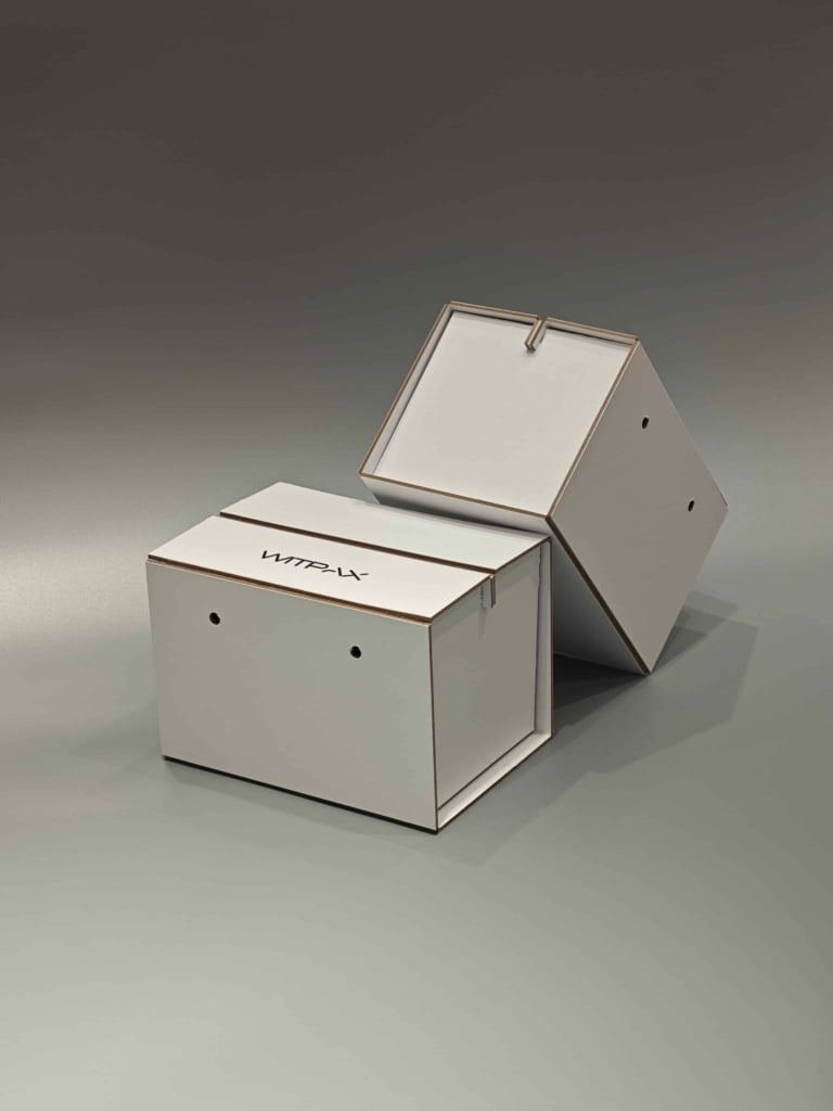 Collapsible grey board rigid boxes type 1