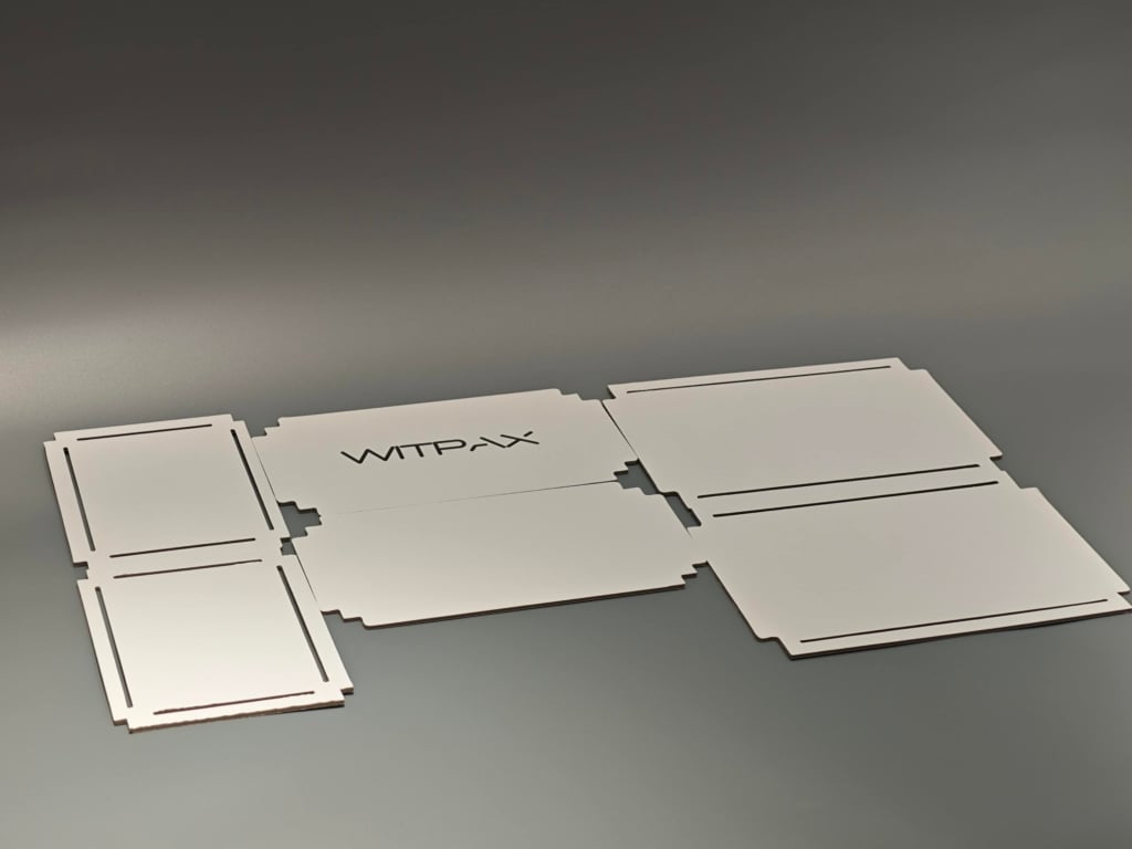 Collapsible grey board rigid boxes type 2