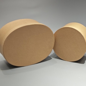 Oval lift-off lid rigid box