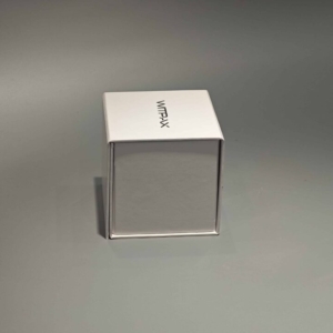 Collapsible cube rigid boxes