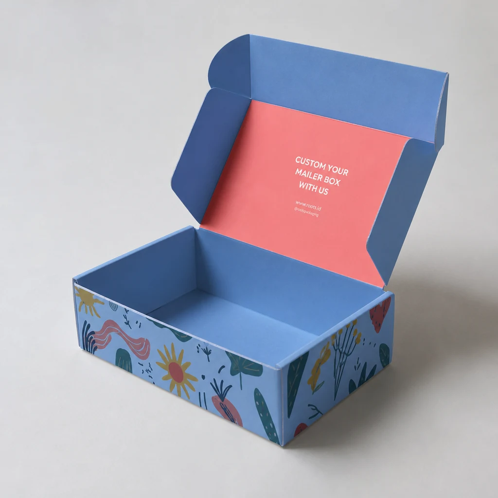 WITPAX BloomBox packaging box top angle
