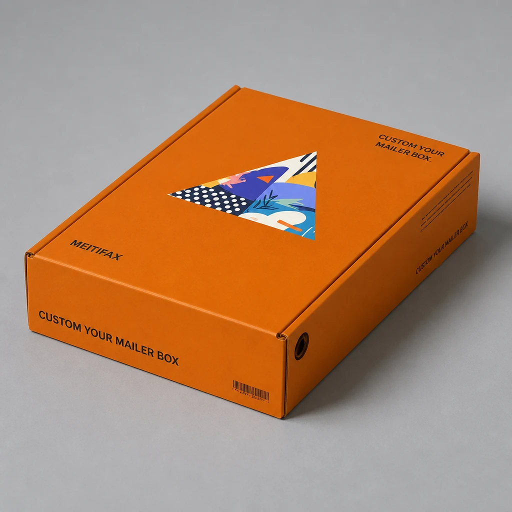 WITPAX Peek-a-Boo Mailer packaging box top angle