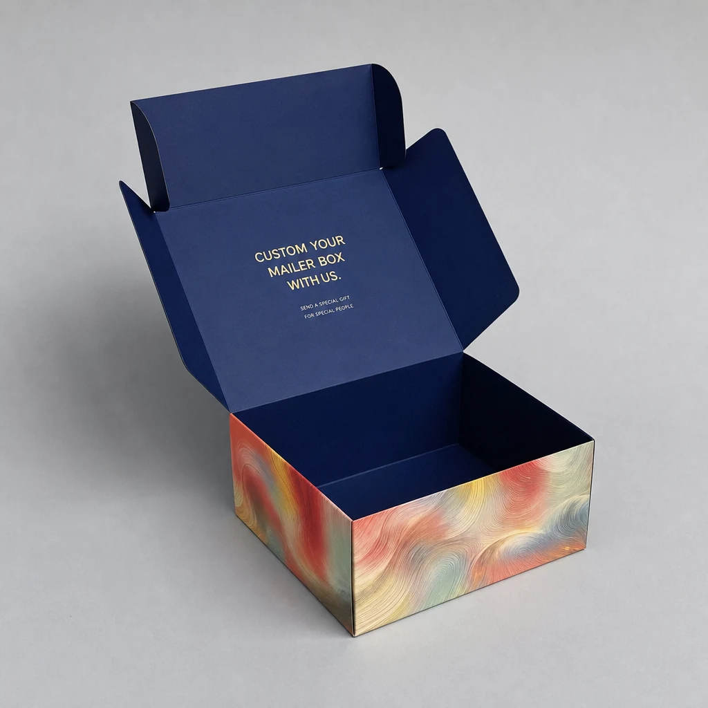 WITPAX Aurora Cube packaging box top angle
