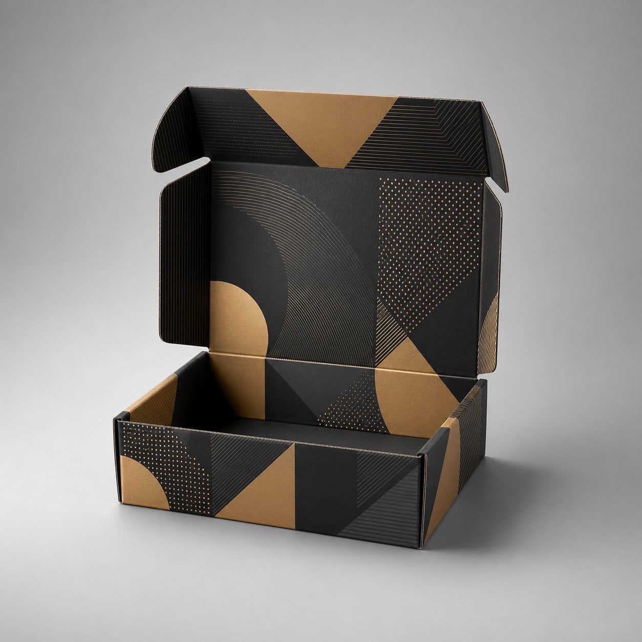 BoldPattern Mailer Box packaging feature image showing Artistic Impact: High-Definition Detail Printing