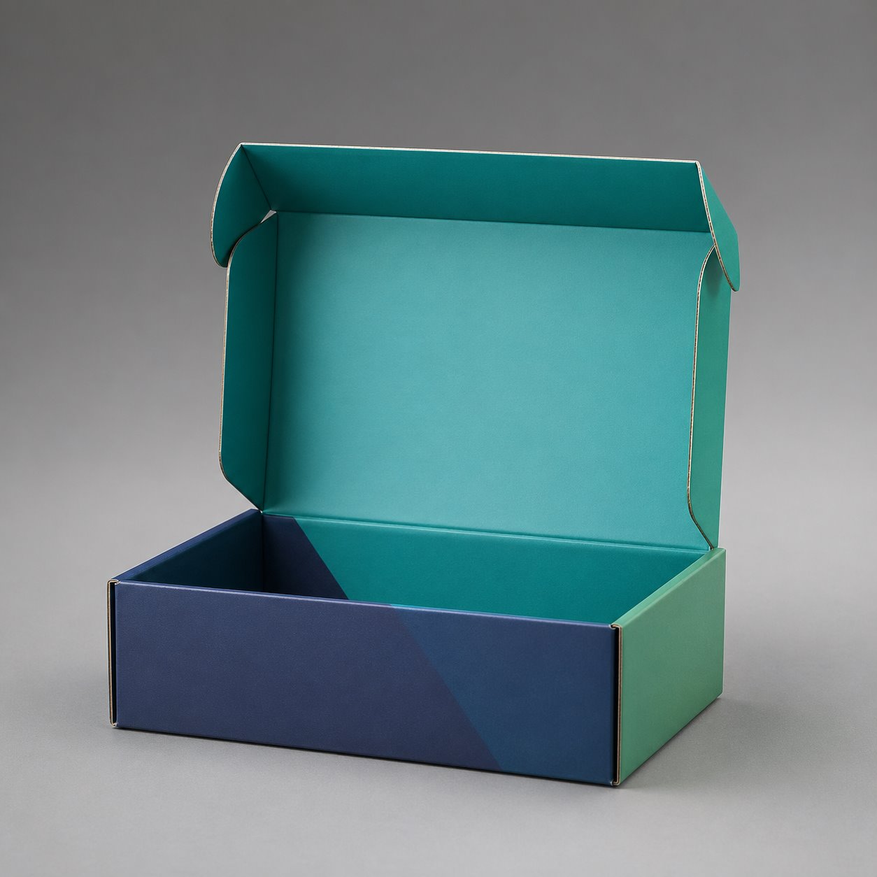 VibrantShip Mailer Box packaging feature image showing Vivid Presence: Scuff-Resistant Color Coating