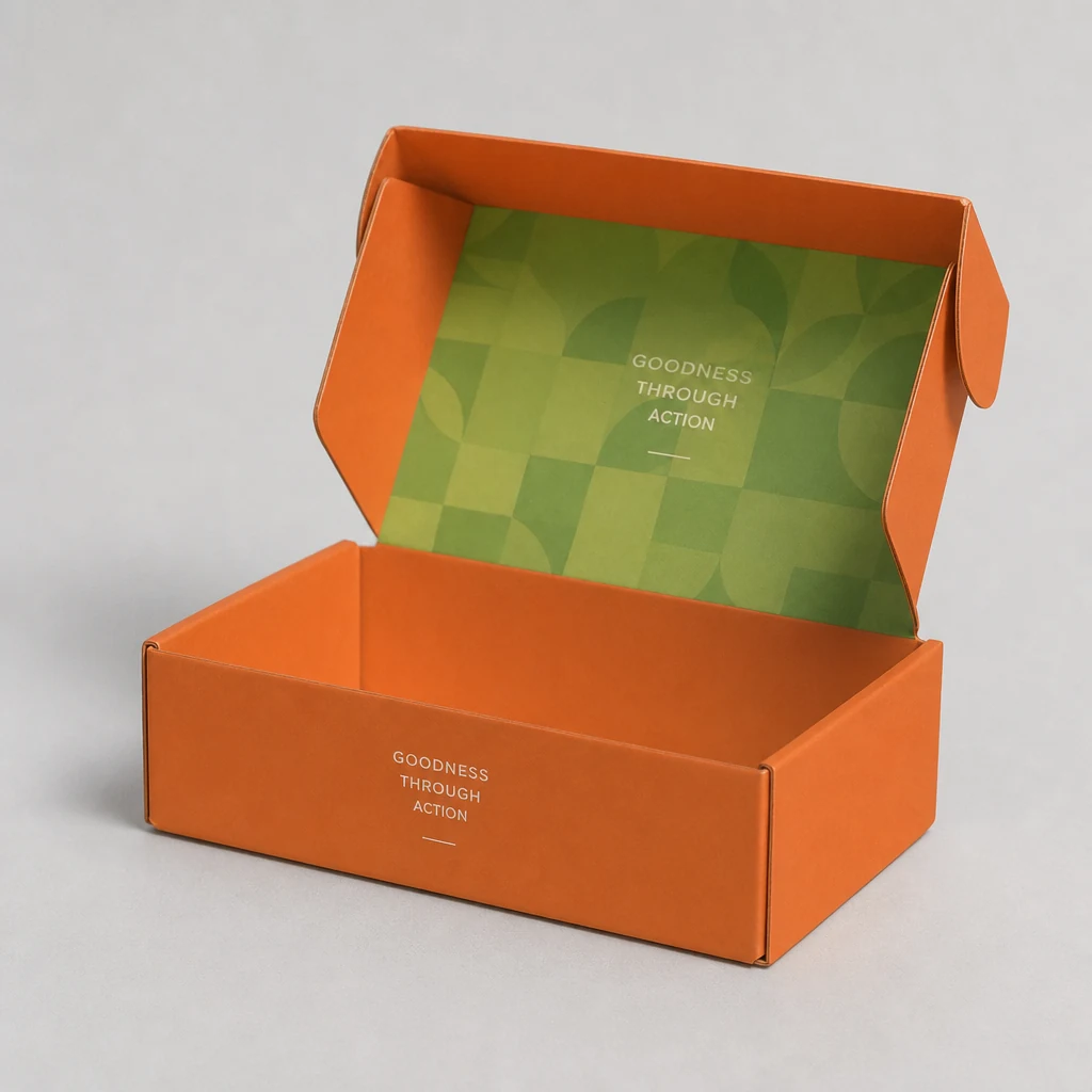 EcoFold Mailer Box packaging box top angle