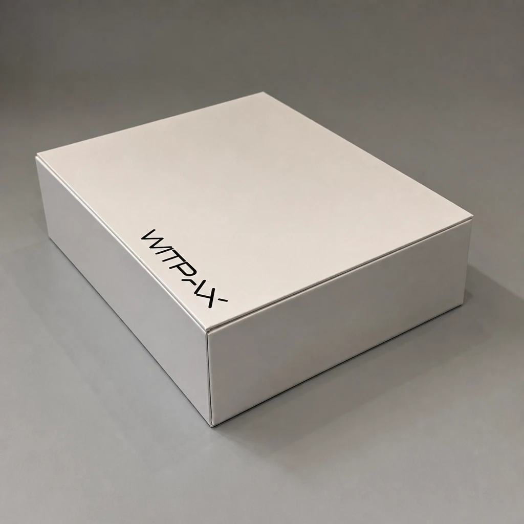 Two Piece Collapsible Rigid Boxes rigid box top angle