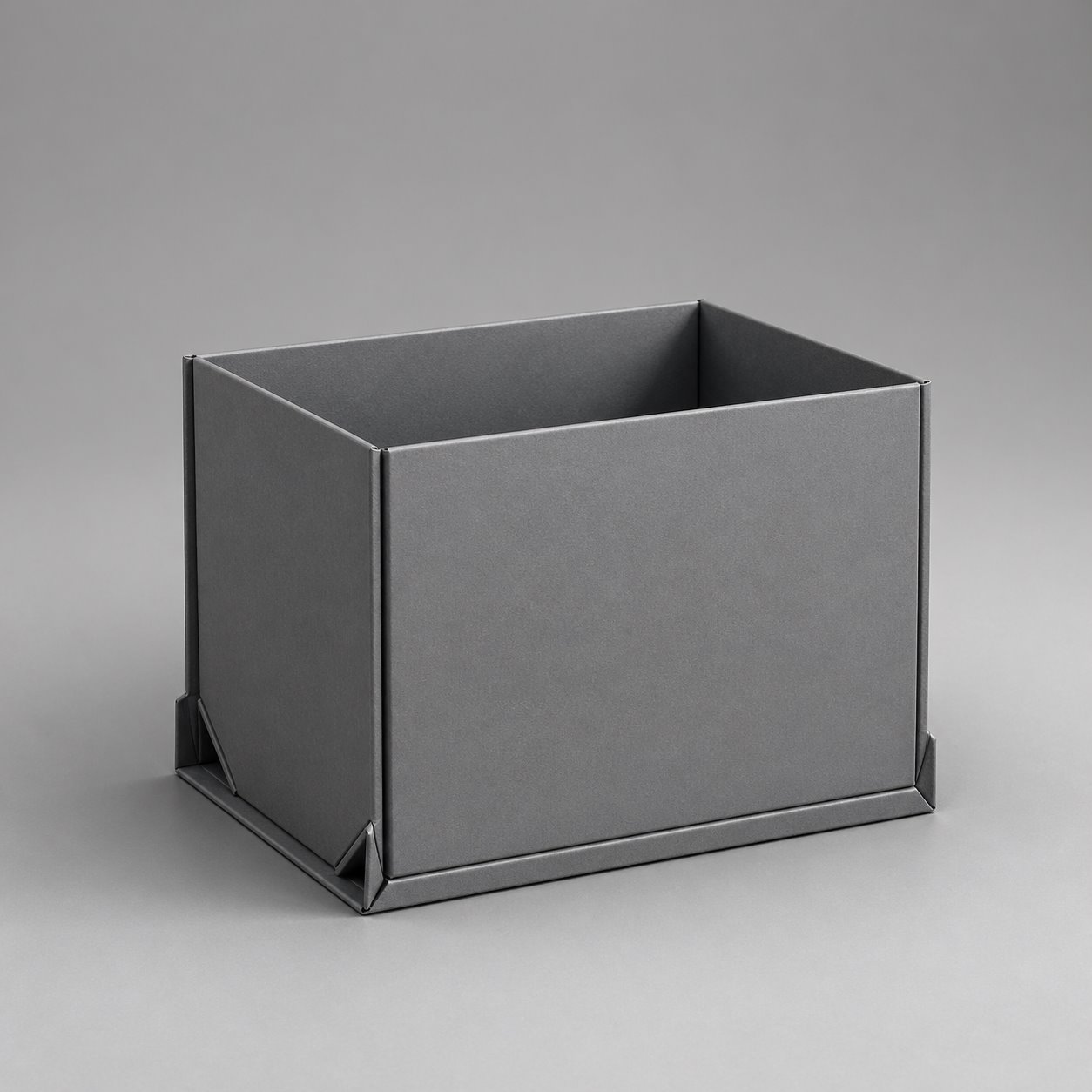 Collapsible grey board rigid boxes type 1 packaging feature image showing Industrial Strength: Reinforced Heavy-Duty Board