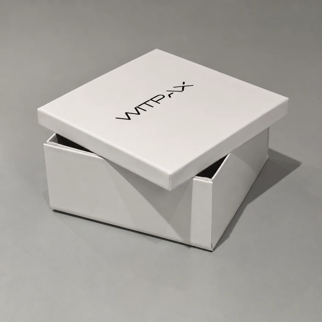 Foldable lift-off lid rigid boxes rigid box top angle