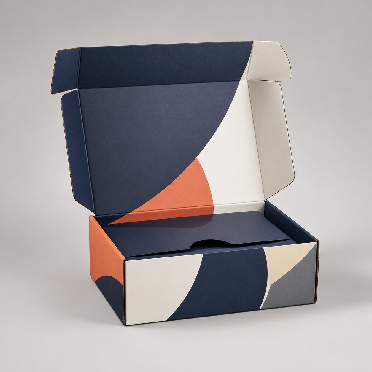 Foldable corrugated box packaging feature image showing The Custom Canvas: Your Logo, Everywhere