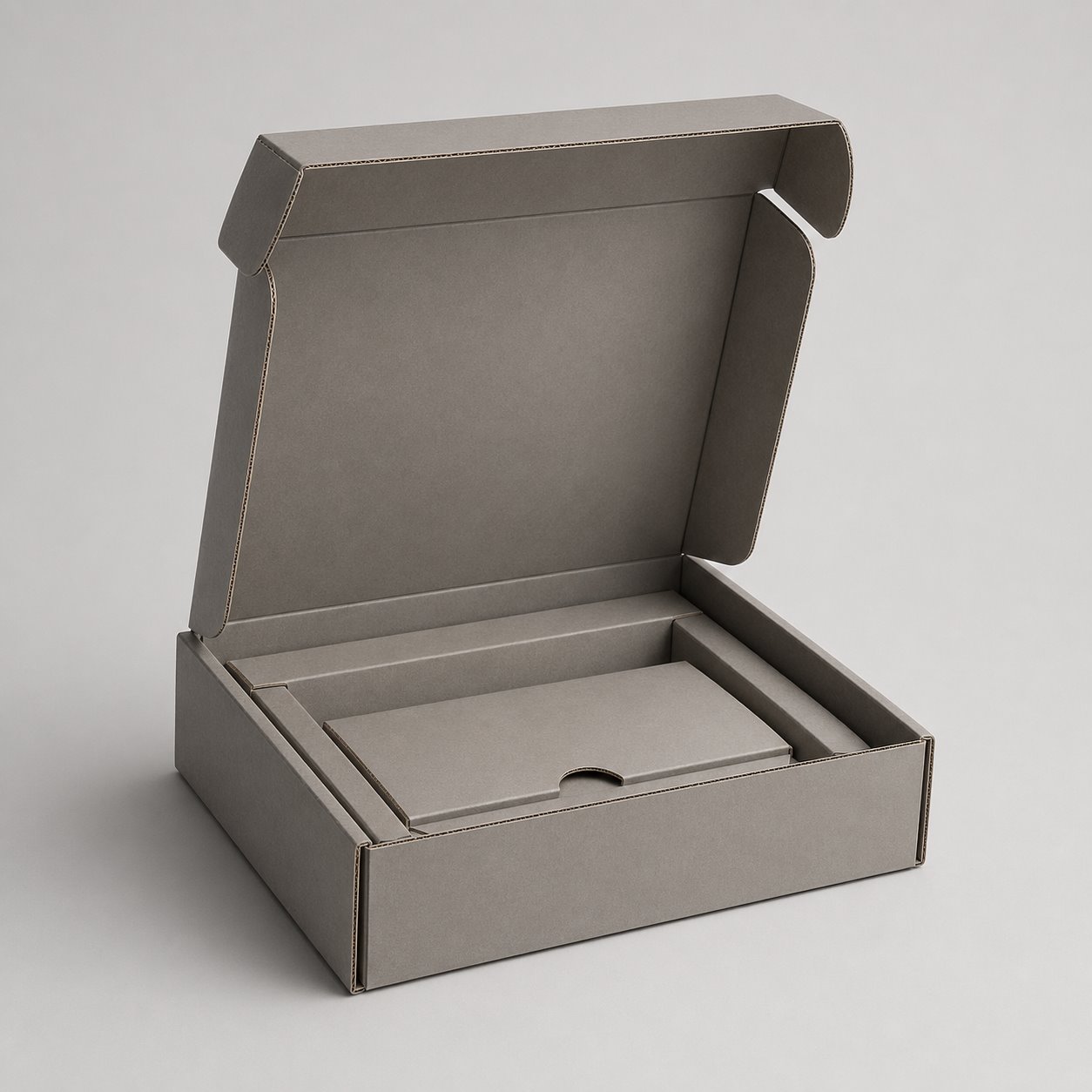 Foldable corrugated box type 4 packaging feature image showing Slim-Line Protection: Micro-Flute Technology