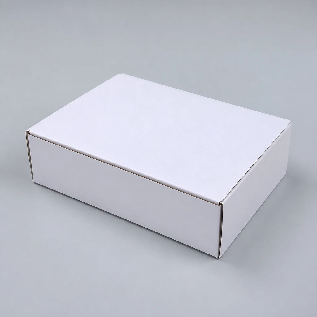 Foldable corrugated box type 4 packaging box top angle