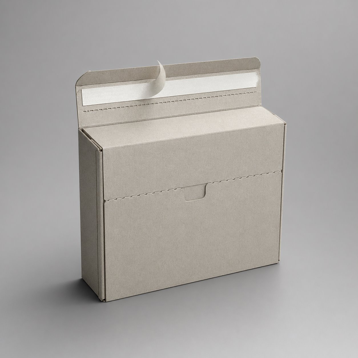 Foldable corrugated box type 2 packaging feature image showing Peal-and-Seal Speed: Tamper-Evident Closures
