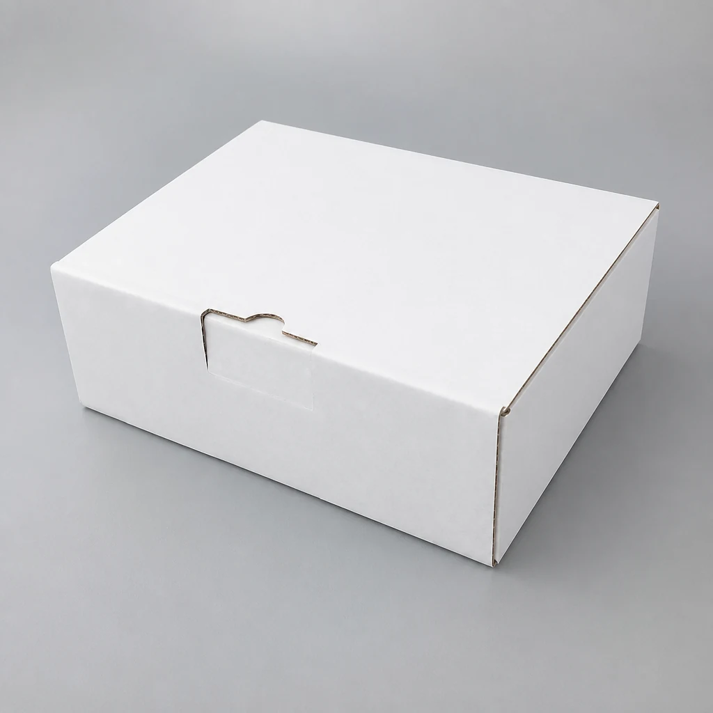 Foldable corrugated box type 2 packaging box top angle