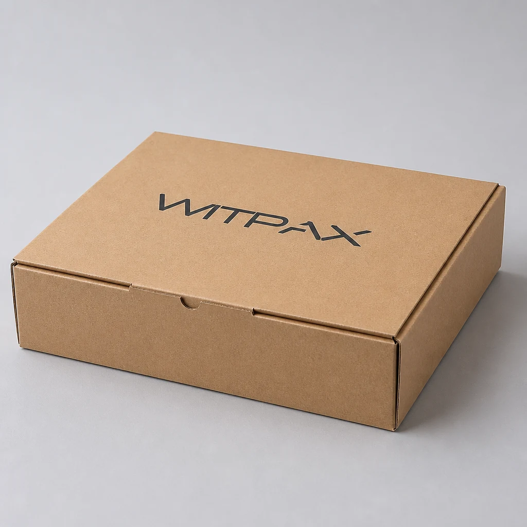 Folding corrugated box type 2 packaging box top angle