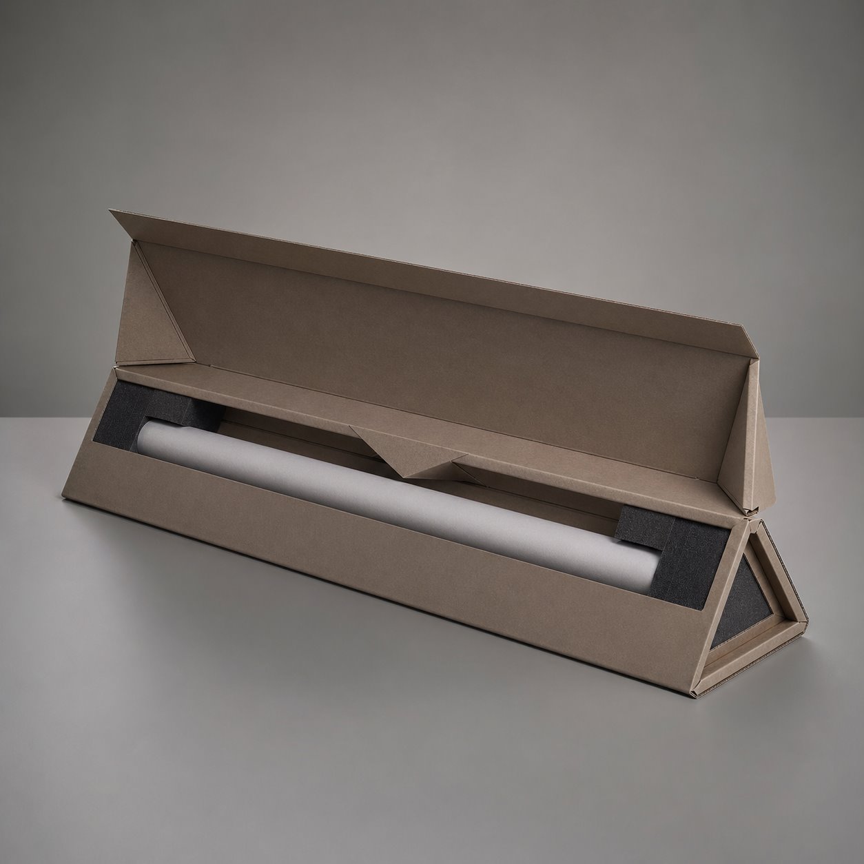 Triangular prism corrugated box packaging feature image showing Geometric Protection: Sturdiness in Every Angle