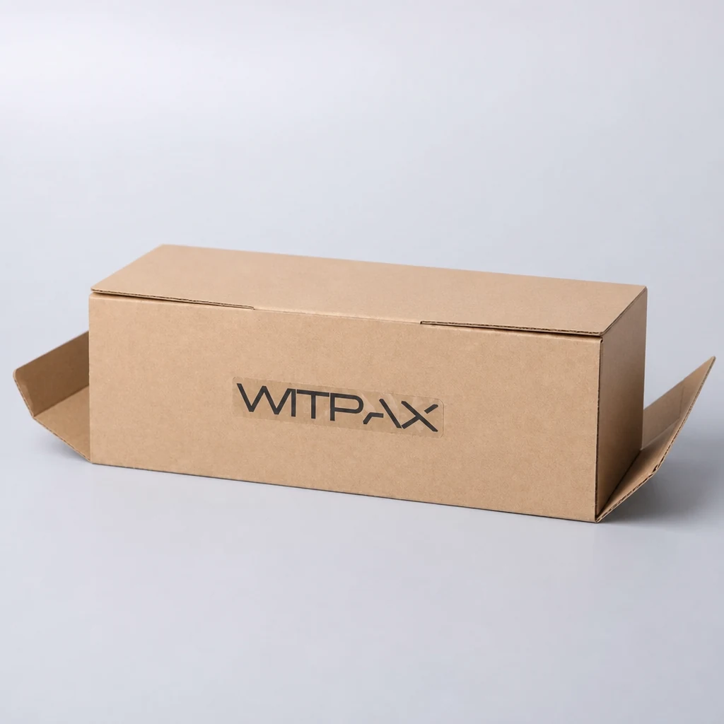 Triangular prism corrugated box packaging box top angle