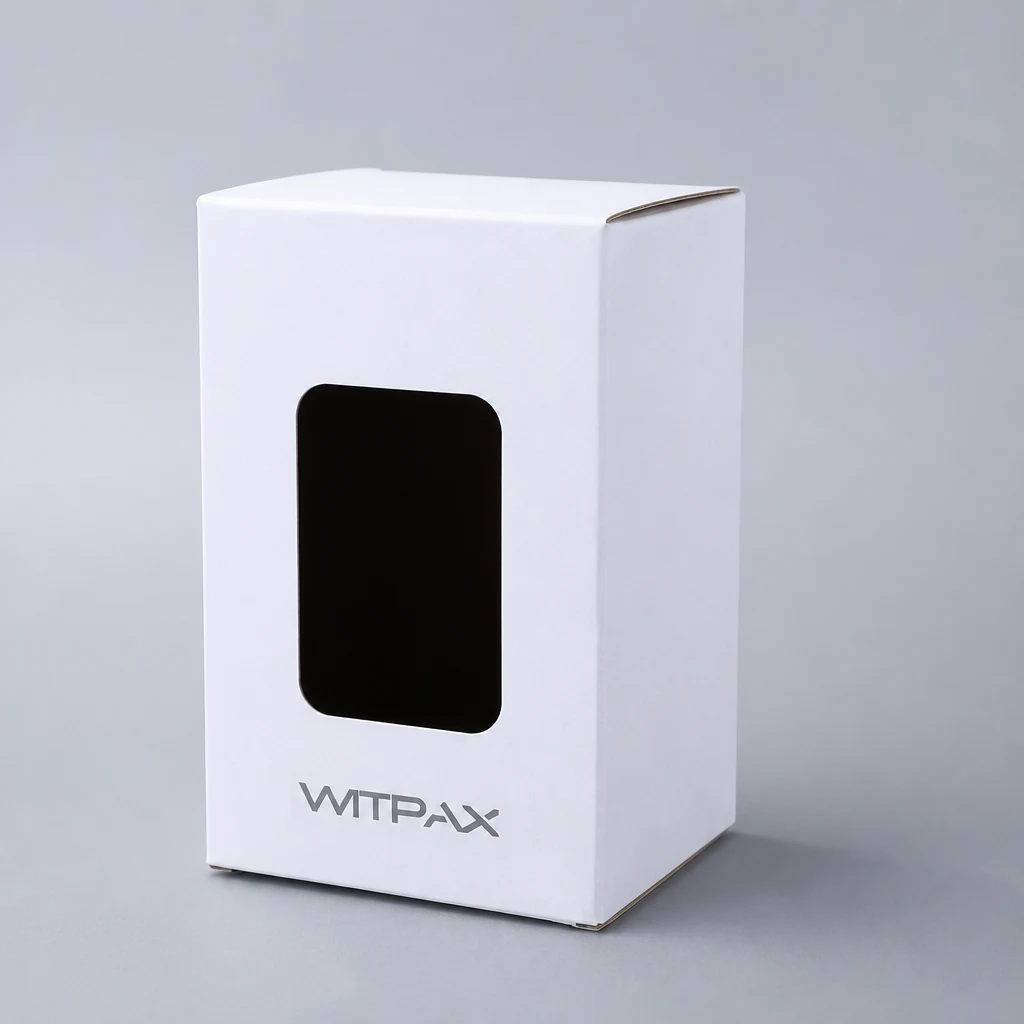 Folding with windows corrugated box packaging box top angle