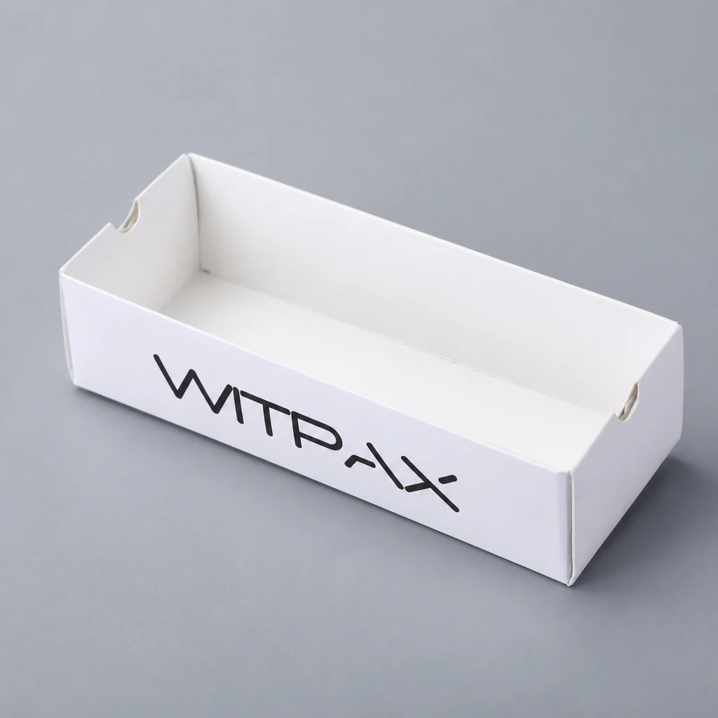 Folding carton without cover type 2 packaging box top angle