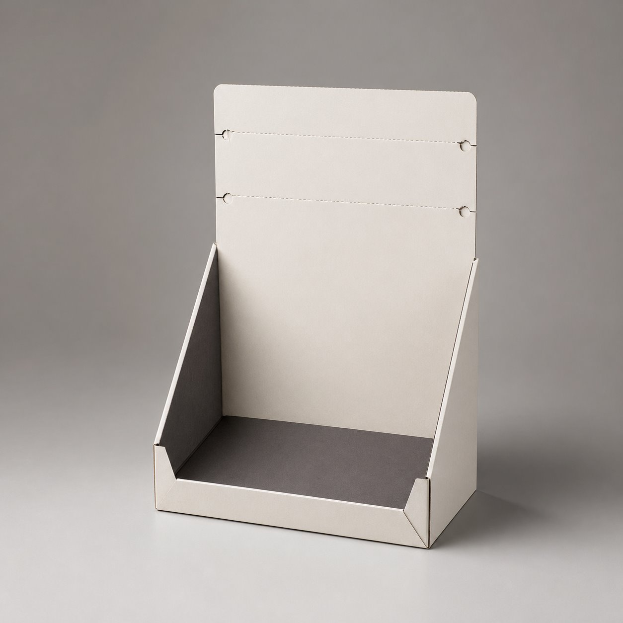 Folding carton for display packaging feature image showing Instant Showcase: Perforated Tear-Away Tops