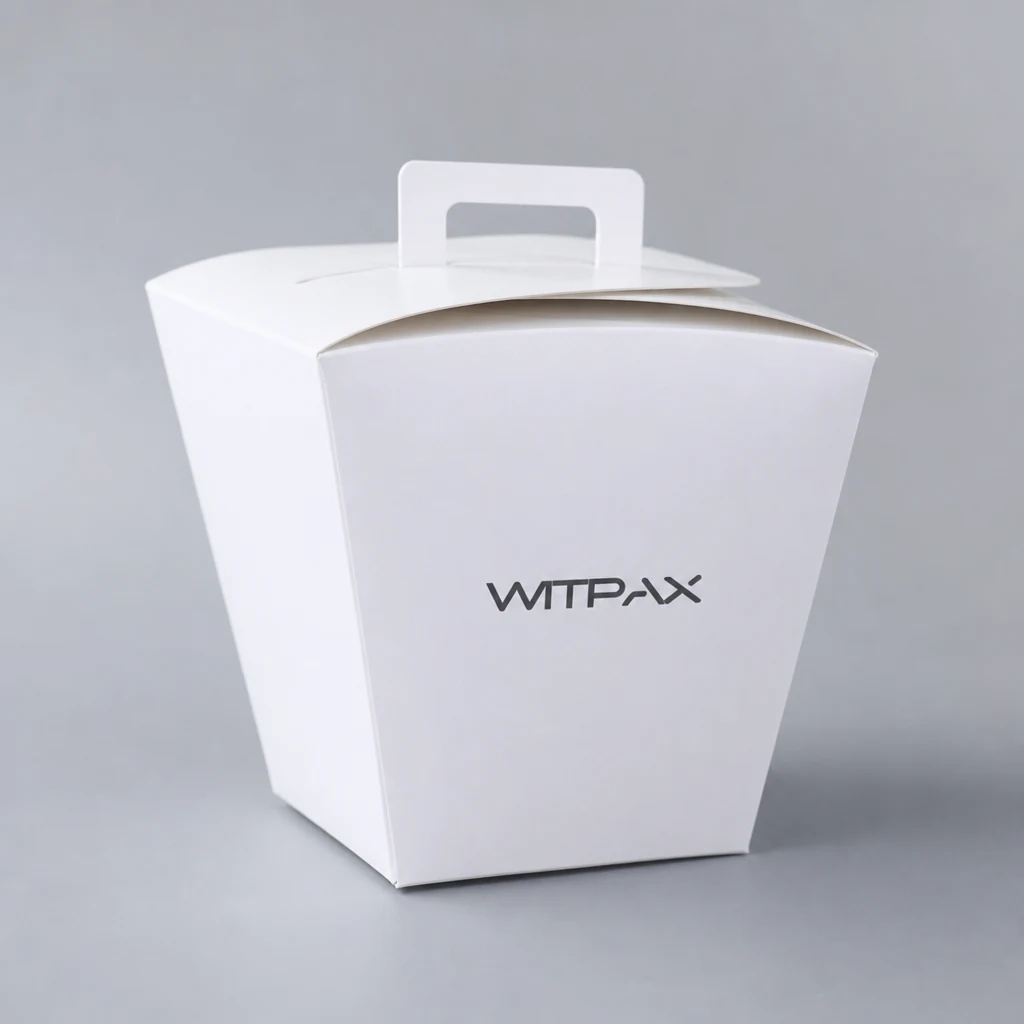 Special-shaped folding carton type 2 packaging box front angle