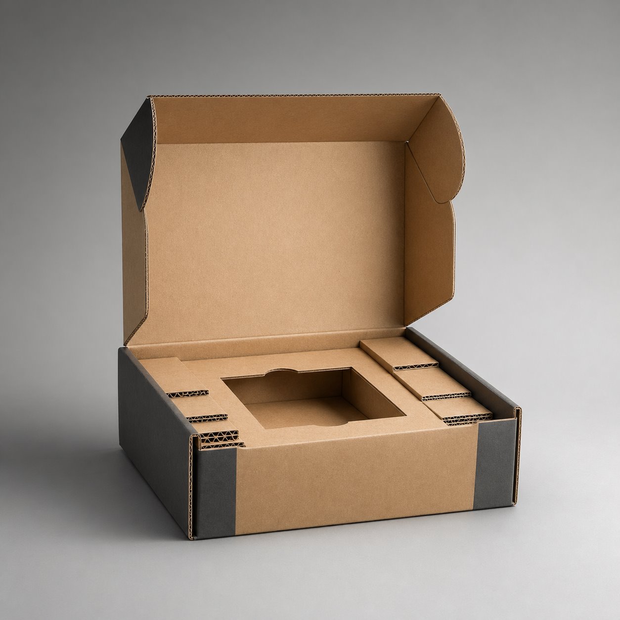Folding cardboard box packaging feature image showing Solid Protection: Multi-Flute Strength Options