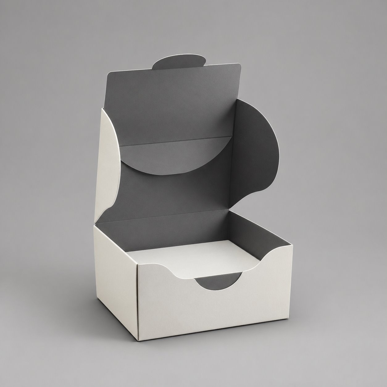 Custom shaped folding cardboard box packaging feature image showing Bold Distinctions: Precision Die-Cut Artistry
