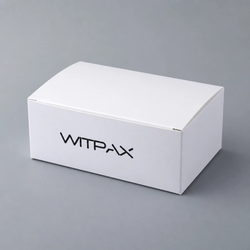 Folding carton type 7 packaging box top angle