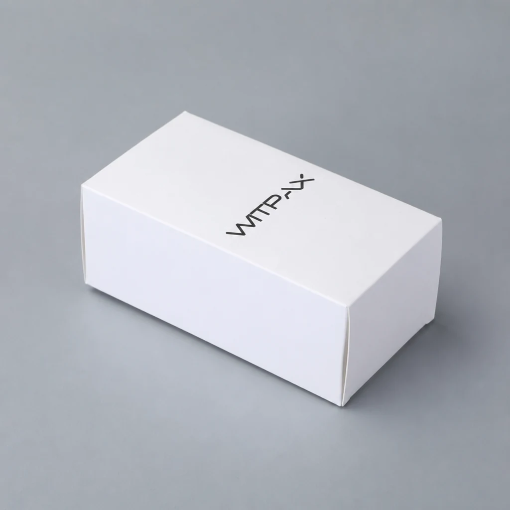 Folding carton type 6 packaging box top angle