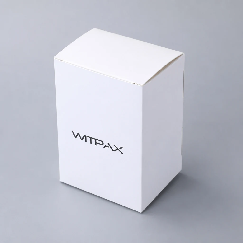 Folding carton type 5 packaging box top angle