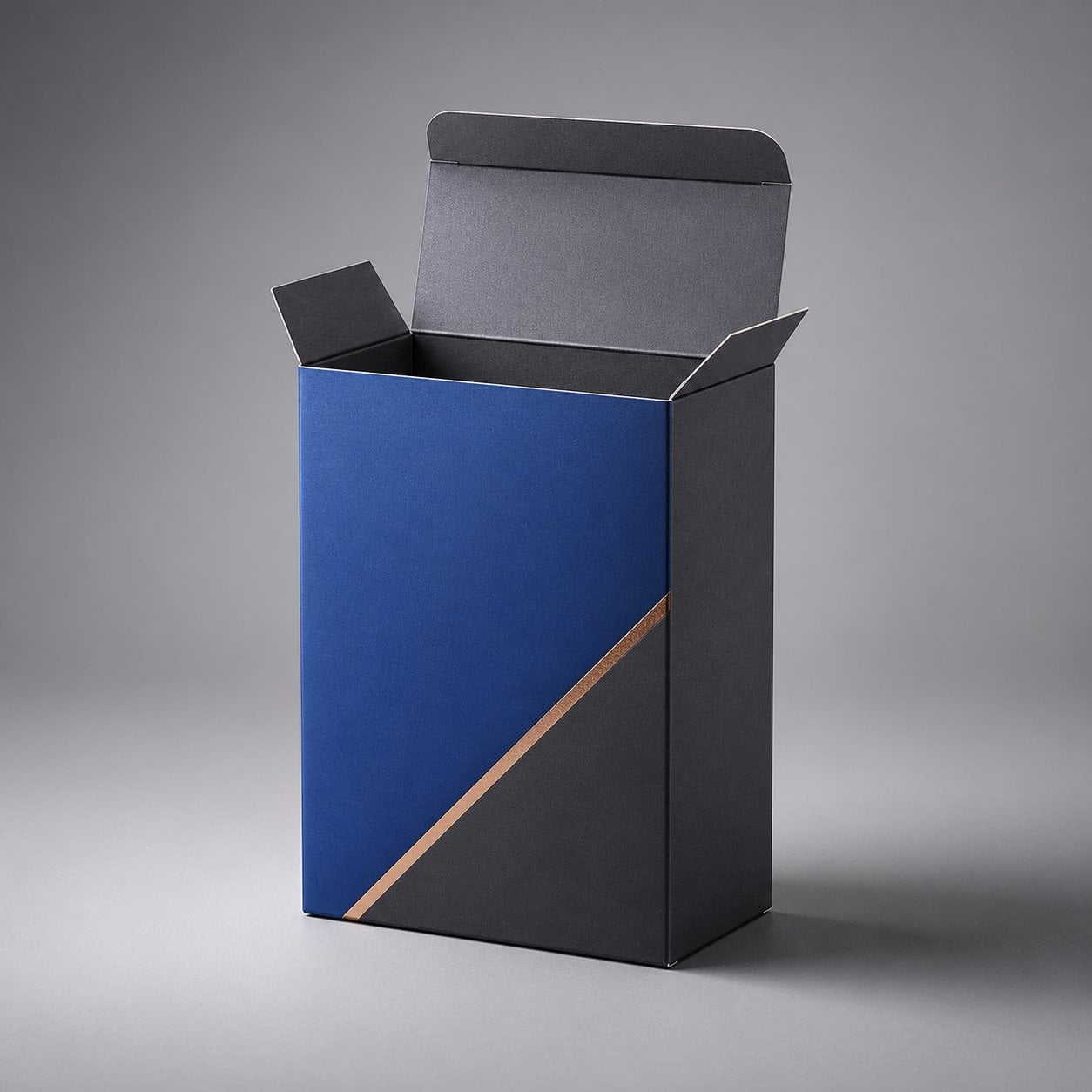 Folding carton type 2 packaging feature image showing The Modern Standard: Crisp Lines, Bold Colors