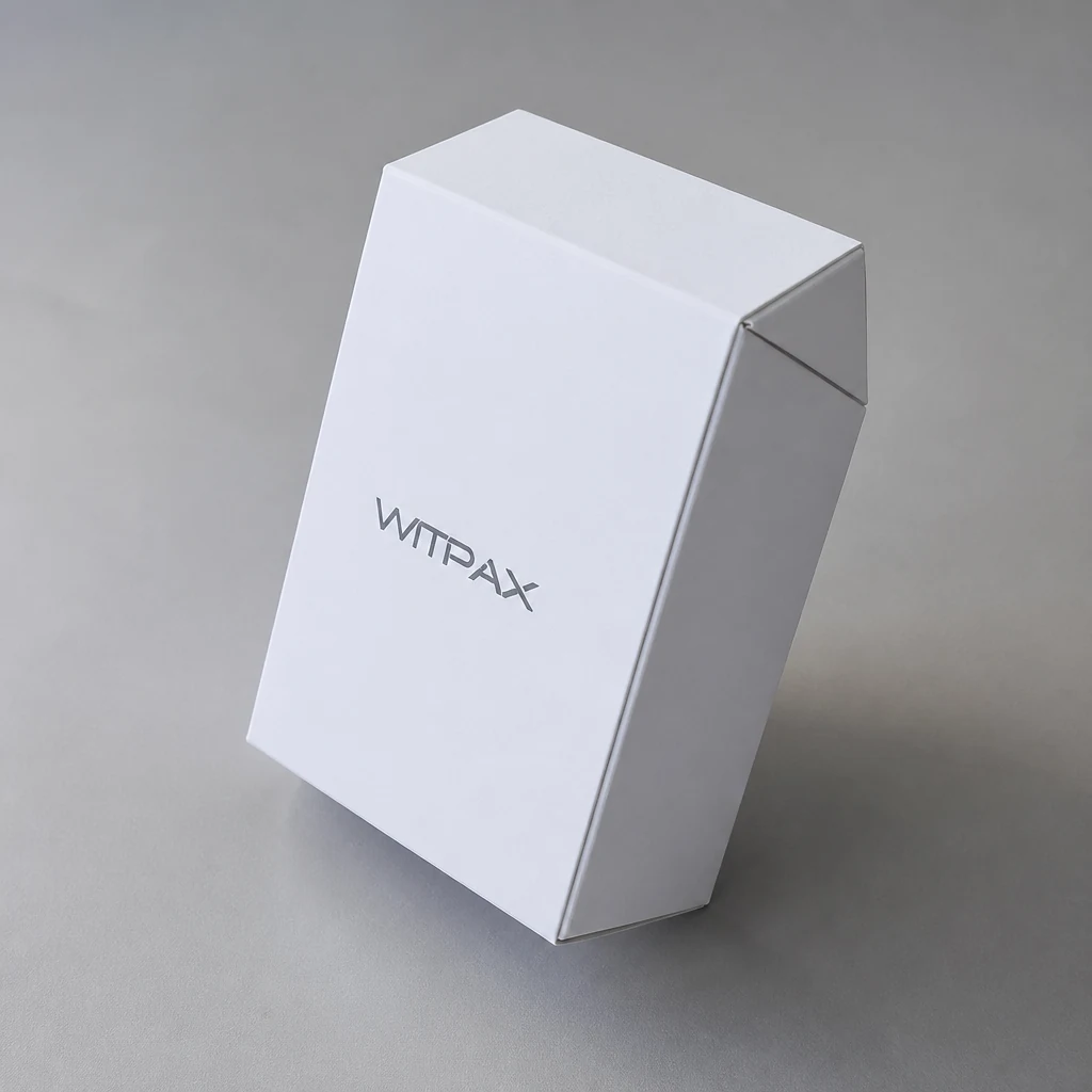 Folding carton type 2 packaging box top angle